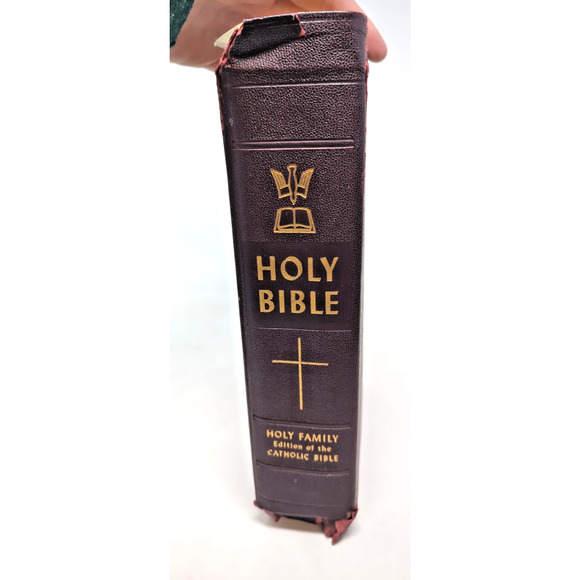 The Catholic Press Family Edition of the Holy Bible 1950 John P O’Connell - Picture 2 of 5